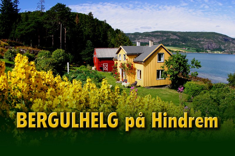 IMG_0001.jpg - Bergul Roger og Bergulhustru Eva hadde invitert Bergulgruppen til ei helg på småbruket på Hindrem som var barndomsheimen til Evas Mor.