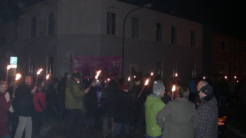 IMG_0818.JPG - Opptog på fredagskvelden under Marsimartnan var rammen rundt dette Bergultreffet
