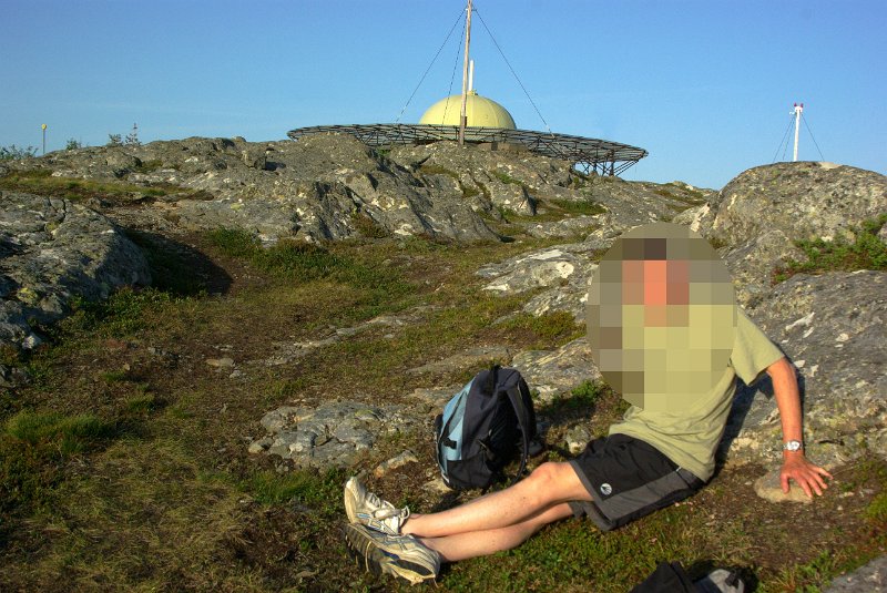 Imgp3291.jpg - Oppunder toppen av Forbordsfjellet.