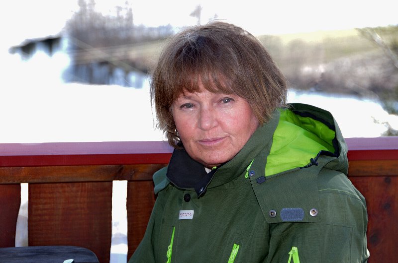 IMGP0260.JPG - Gjestebergul Lisbeth Belsvik, - klassekamerat på Realskolen 1966